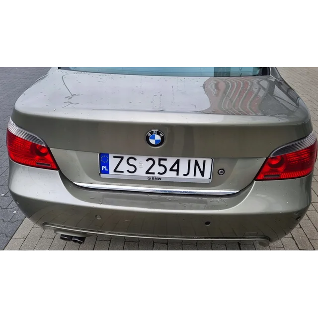 BMW 5 5er E60 CHROME Strip krom hættejustering