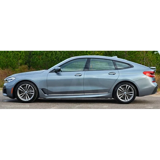 BMW 6 Series GT - CHROME strips on decorative chrome side doors