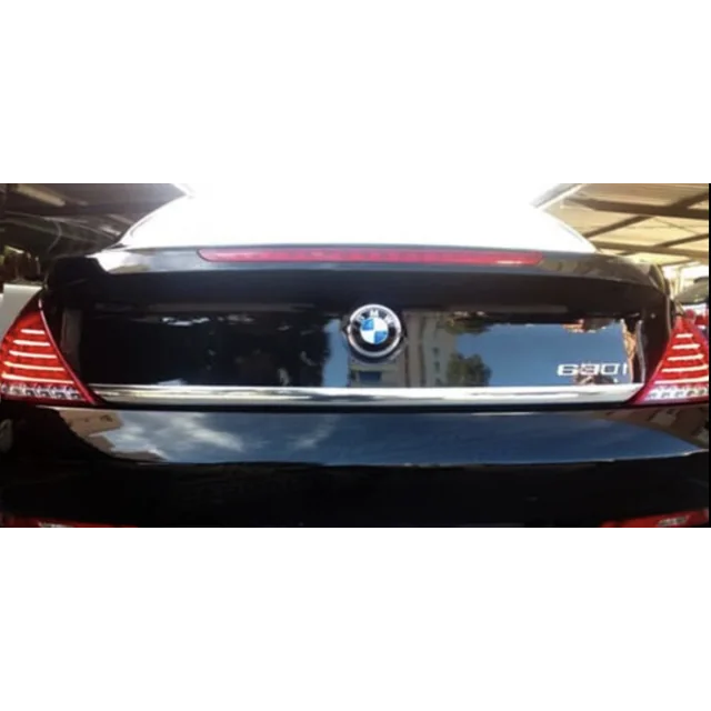 BMW 6er E63 E64 - CHROME STRIP on the Flap Tuning