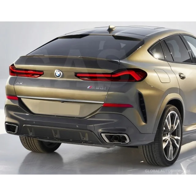 BMW X6 (F96, G06) 2019+ Chrome strip on the trunk lid