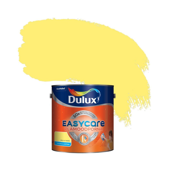 Боя със златен медал Dulux EasyCare 2,5 l