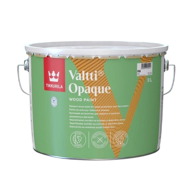 Боя за защита и декорация на дърво Tikkurila Valtti Opaque Base VVA 2,7L