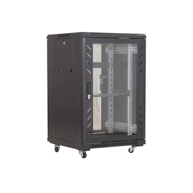 Bodenregal 22U 19" 600x800 für Pytes/Pylontech