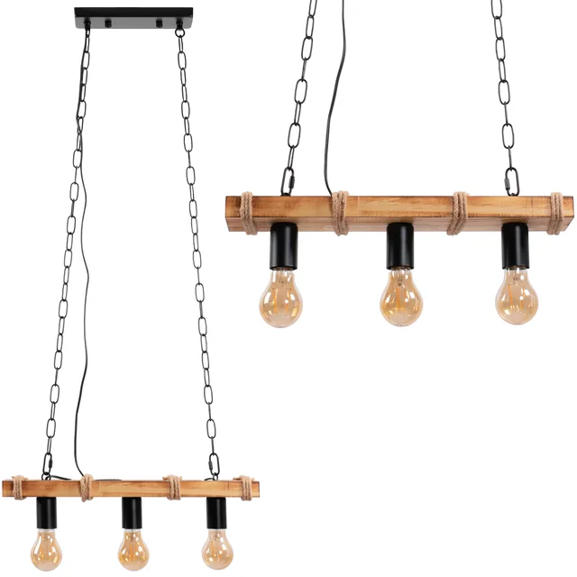 BOHO LINE HANGENDE PLAFONDLAMP APP1319-3CP