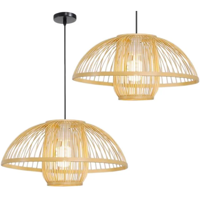 BOHO NATÜRLICHE HÄNGE-DECKENLAMPE APP887-1CP