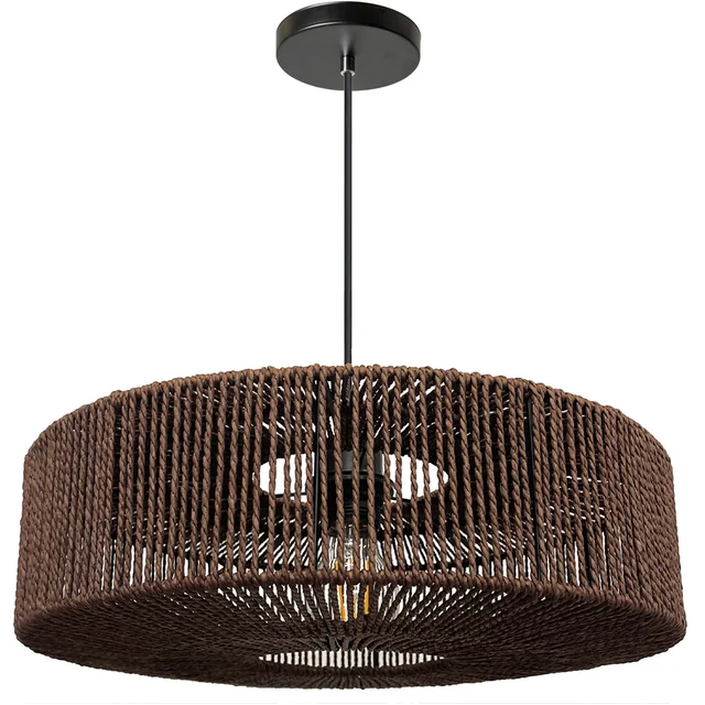 Boho závěsná lampa APP1295-1CP Hnědá