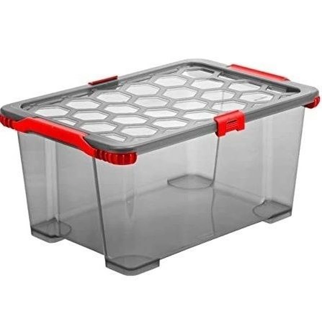 Boîte de rangement ROTHO EVO TOTAL avec couvercle 65 L, p