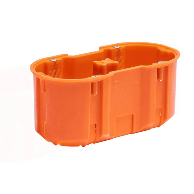 Boîte d'encastrement M2x60DF MULTIWALL SLIM orange