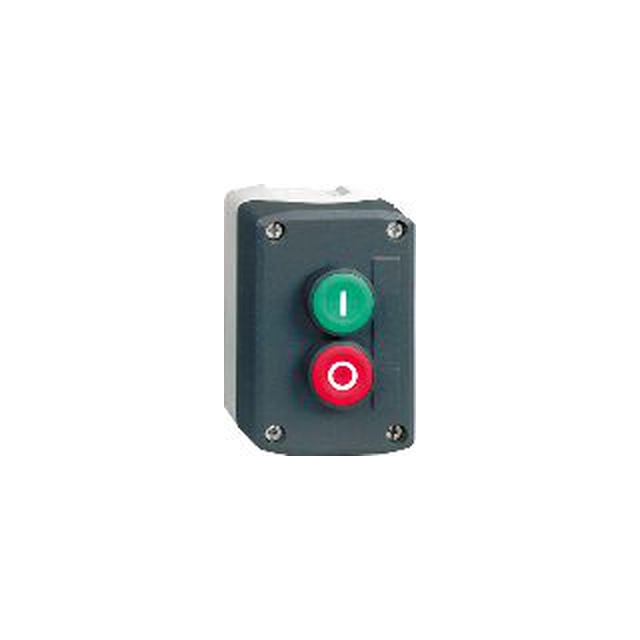 Boîtier de commande Schneider Electric 2-otworowa avec boutons vert/rouge IP65 (XALD213)