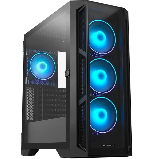 BOITIER MIDITOWER ATX SANS PSU/GA-01B-TG-OP CHIEFTEC