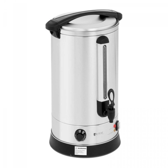 Bojler - 20,5 l - 2500 W - nehrđajući čelik - dvostjejni ROYAL CATERING 10011697 RC-WBDW20