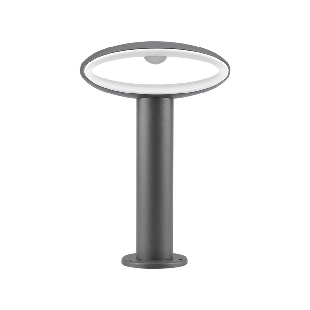 Bollard Lamps Outdoor Lighting - IP54 - Dark - Grey - 9W - 500 Lumens - 3000K