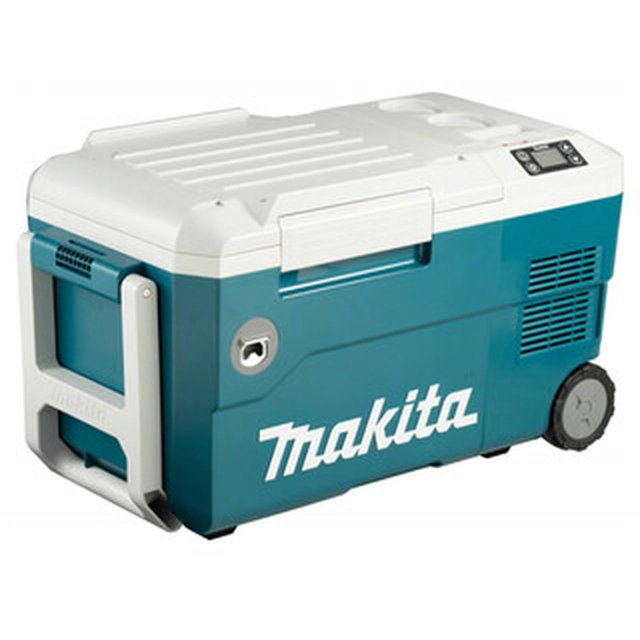 Bolsa aquecedora e refrigerador de bateria Makita CW001GZ 40 V | 20 l | -18 - 60 °C | Sem bateria e carregador | Em uma caixa de papelão