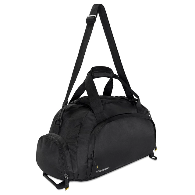 Bolsa de deporte de viaje mochila equipaje de mano 40x20x25cm negro