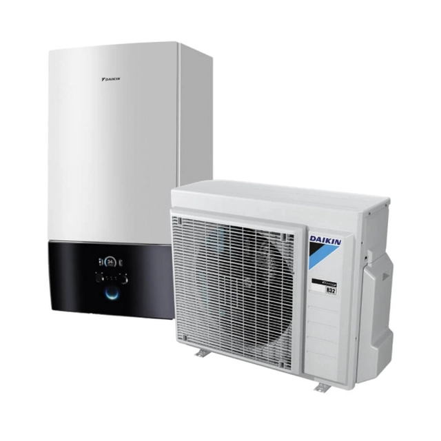 Bomba de calor aire-agua Daikin Altherma 3 EHBX 08E6V/ERGA 06EVH 6kW el.tenn