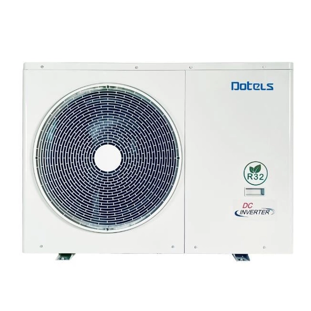 Bomba de calor Dotels, monobloc, Aire-Agua, compresor Mitsubishi, 16 kw