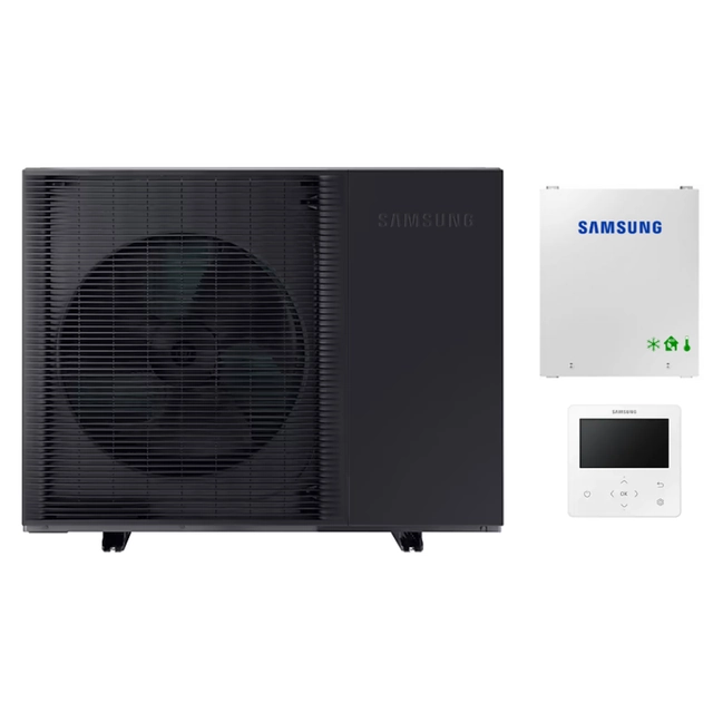 Bomba de calor Samsung AE080BXYDGG/EU HT-Quiet 8kW monobloco 3-faz + controlador EHS