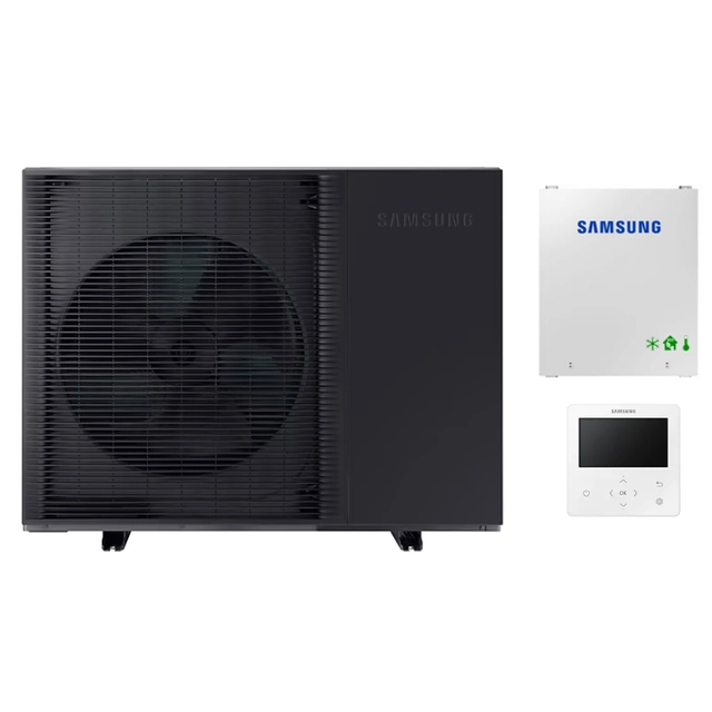 Bomba de calor Samsung HT-Quiet 8kW monobloque 3-faz + controlador EHS