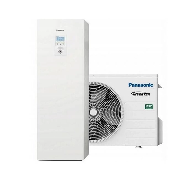 Bomba de calor tudo-em-um Panasonic KIT-ADC3JE5B, 3kW