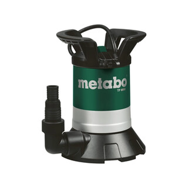 Bomba de mergulho Metabo TP 6600 para água limpa 110 - 0 l/min | 0 - 6 m | 230 V