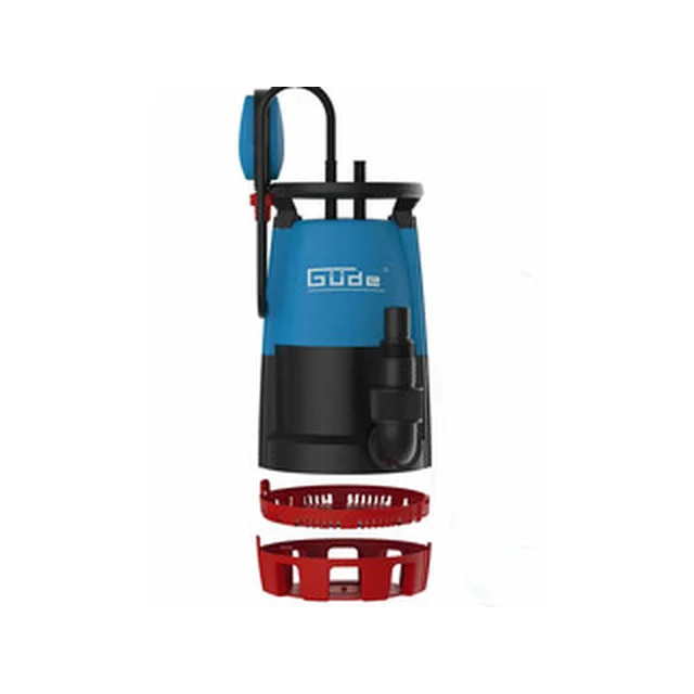 Bomba submersível Güde GS 751 3in1 para água suja 265-0 l/min | 0 - 8,5 m | 230 V