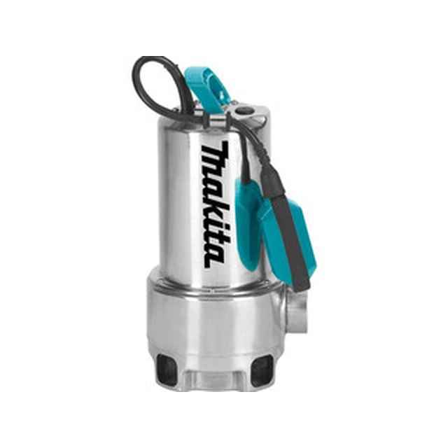 Bomba submersível Makita PF1110 para água suja 250 - 0 l/min | 0 - 10 m | 230 V