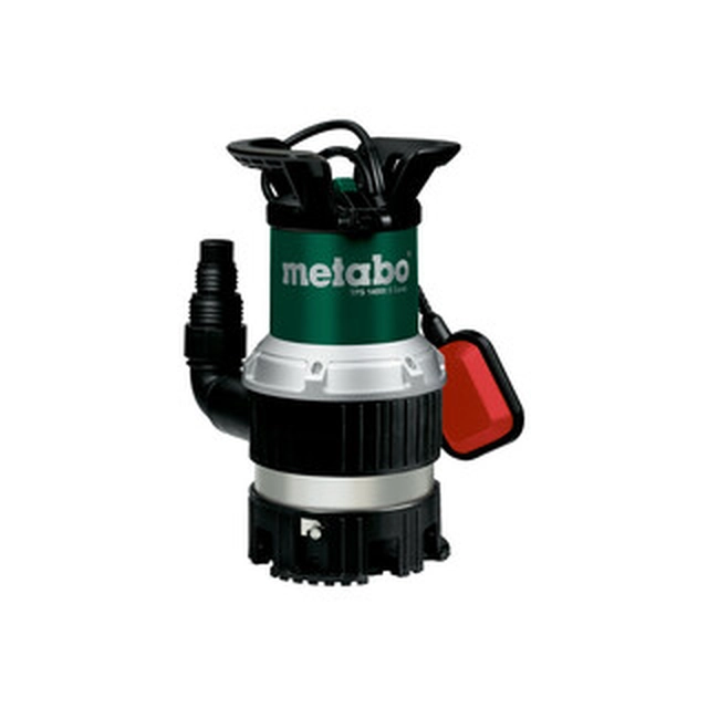 Bomba sumergible Metabo TPS 14000 S para agua sucia 233 - 0 l/min | 0 - 8 m | 230 V