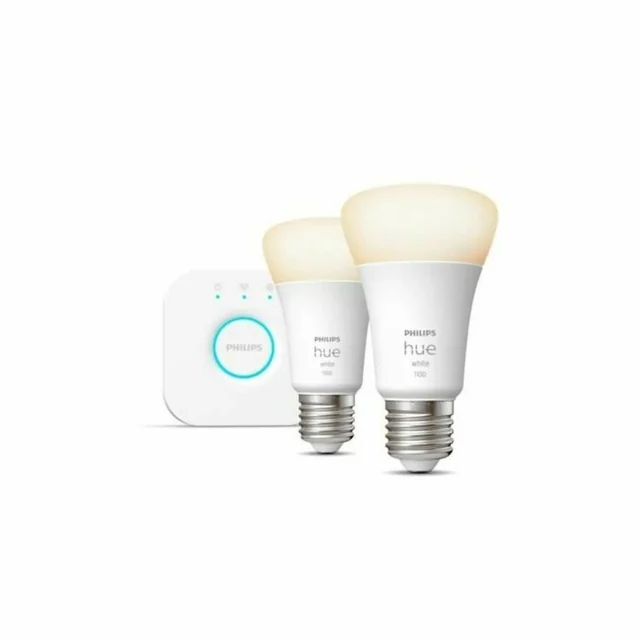 Bombilla LED Philips 8719514289116 Blanca F 2100 W 9,5 W E27 (2700 K) (2 Pcs)