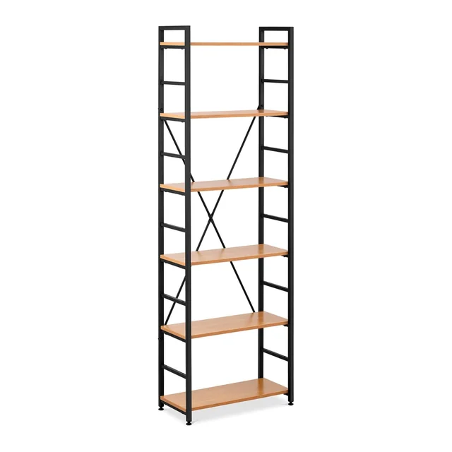 Bookcase 60x28x182,5cm 6 shelves