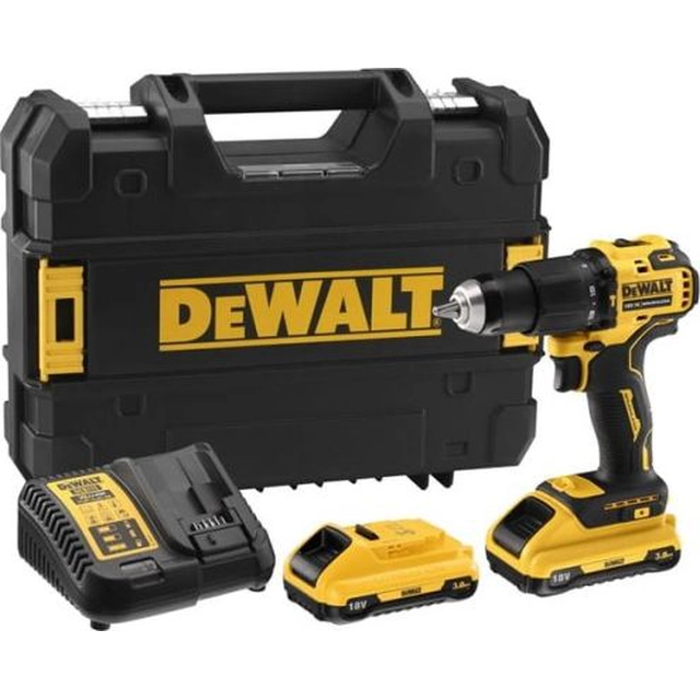 Бормашина/винтоверт Dewalt DCD709L2T 18 V 2 x батерия 3 Ah