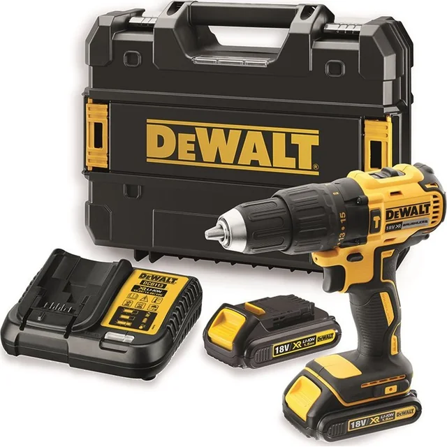 Бормашина/винтоверт Dewalt DCD778S2T 18 V 2 x батерия 1.5 Ah