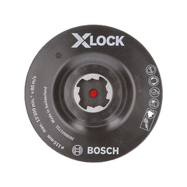 Bosch 115 mm gumijas plāksne šķiedru diskam