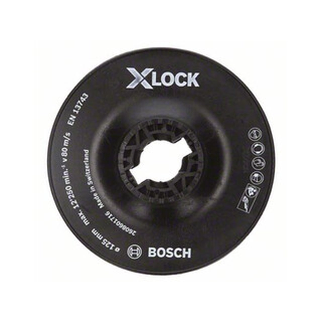 Bosch 125 mm gumijas plāksne šķiedru diskam