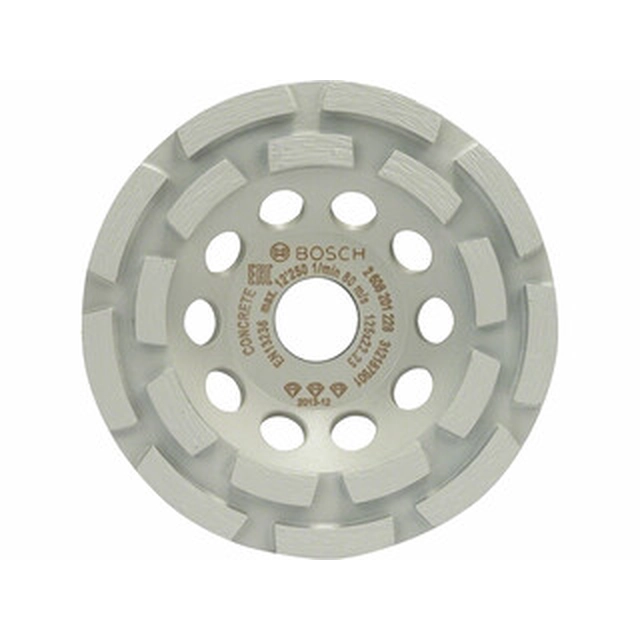 Bosch 125 x 22,23 mm diamond grinding wheel
