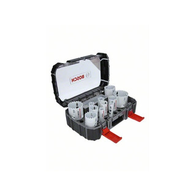 Bosch 14 circular cut-out saw set (20/22/25/32/35/40/44/51/60/64/76 mm)