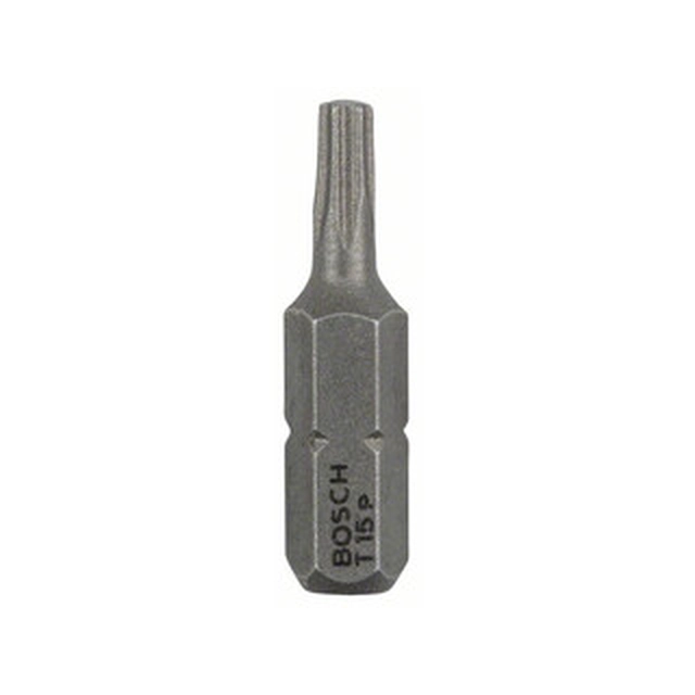 Bosch 25 mm | T15 | 1/4 punta torx en pulgadas 25 piezas