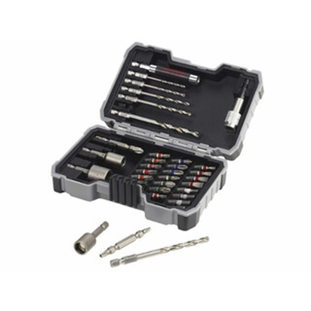 Bosch 35 part EH DD drill and driver set for metal