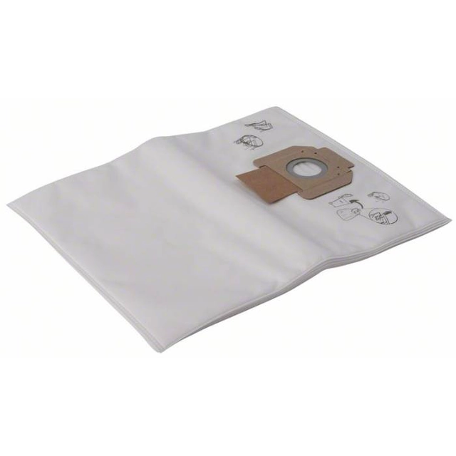BOSCH 5x saco de filtro não tecido para GÁS 15| GÁS 20 L SFC (funcionamento a seco)