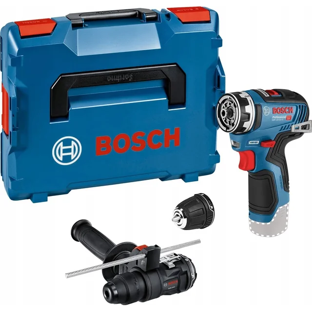 Bosch Accuschroevendraaier BOSCH GSR 12V-35 FC Solo met toebehoren