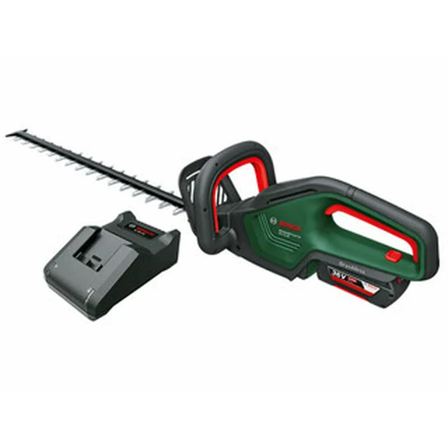 Bosch Advanced HedgeCut 36-6528 akkus sövényvágó 36 V | 650 mm | Szénkefementes | 1 x 2 Ah akku + töltő