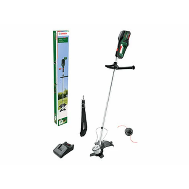 Bosch AdvancedBrushCut 36V-23-750 akumulatora zāles pļāvējs 36 V | 33 mm | Oglekļa brushless | 1 x 2 Ah akumulators + lādētājs