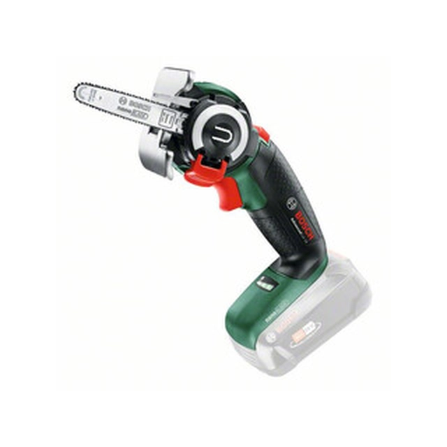 Bosch AdvancedCut 18 akumulatora nanozāģis 18 V | Griešana m. 65 mm | 0 - 7000 1/min | Oglekļa brushless | Bez akumulatora un lādētāja | Kartona kastē