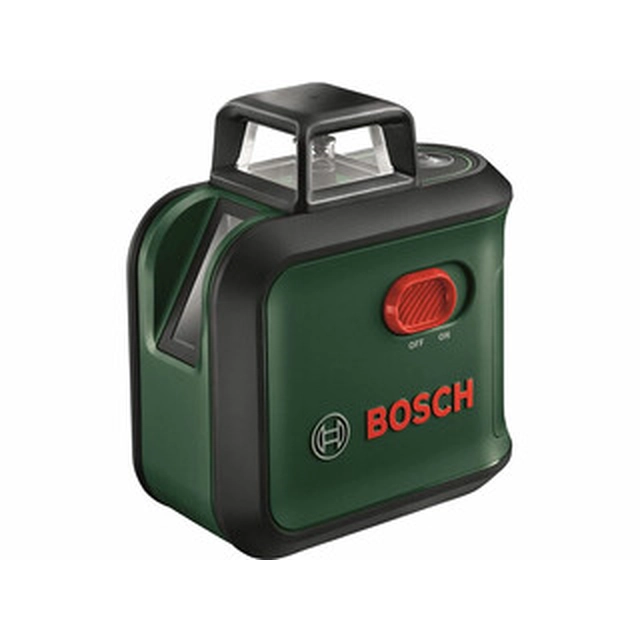 Bosch AdvancedLevel 360 Červený čárový laser Rozsah: 0 - 12 m | 4 x prvek | V kartonové krabici