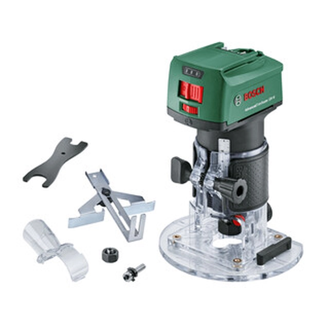 Bosch AdvancedTrimRouter 18V-8 brezžični robni rezkalnik 18 V | 10 do 30 RPM | Brez ogljikovih ščetk | Brez baterije in polnilca | V kartonski škatli