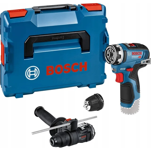 Bosch Akkuschrauber BOSCH GSR 12V-35 FC Solo mit Zubehör