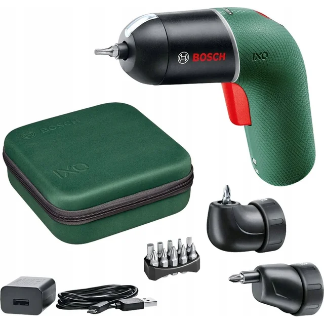 Bosch Avvitatore a batteria Bosch IXO VI Classic + adattatori 2 in custodia morbida