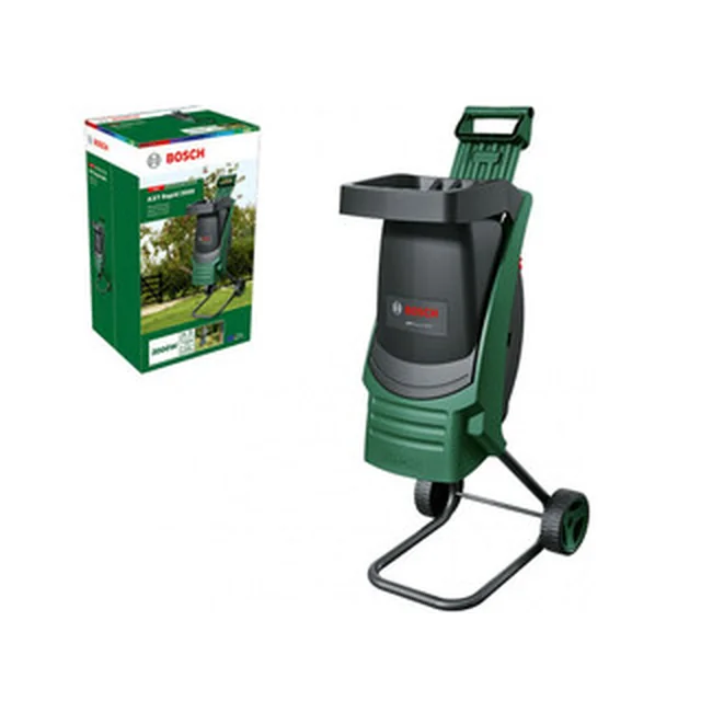 Bosch AXT Rapid 2000 електричний подрібнювач 230 V | 2000 W | 35 мм | Різальний ніж