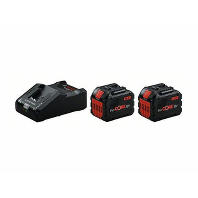 Bosch batteri och laddare set 18 V | 12 Ah