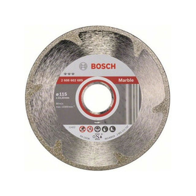 Bosch Best for Marble deimantinis pjovimo diskas 115 x 22,23 mm