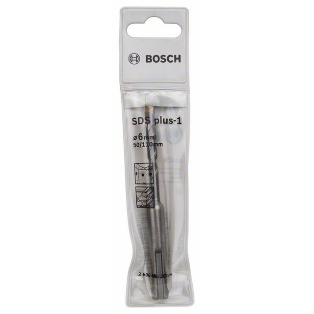 BOSCH-Bohrer für SDS-Hämmer plus-1 6 X 50 X 110 mm